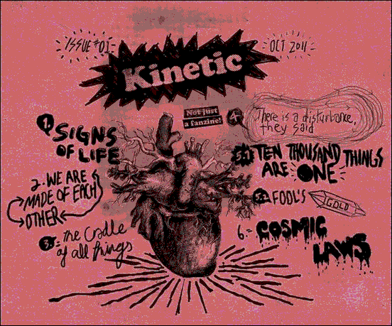 Kinetic V5 - Website design using drawings and illustration