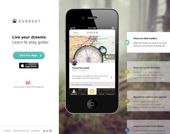 Everest iphone app website