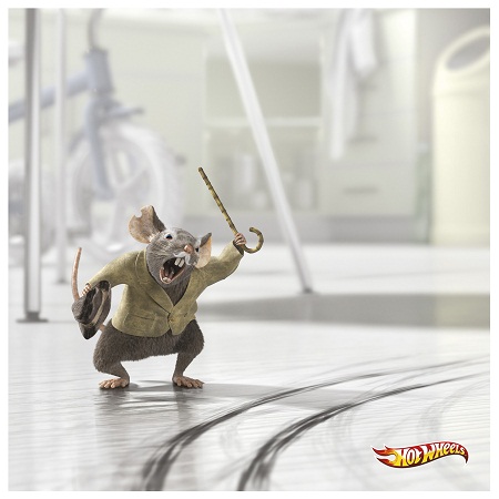 Hotwheels amusing and humorous print ads