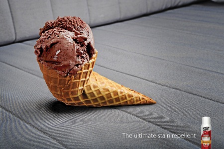 Scotchgard Protector amusing and humorous print ads