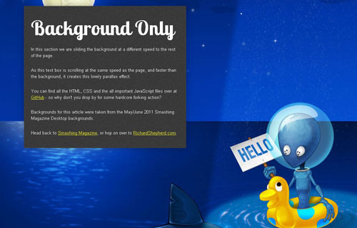 Parallax Scrolling Plugins