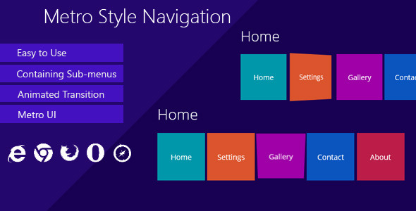 Metro Style Navigation