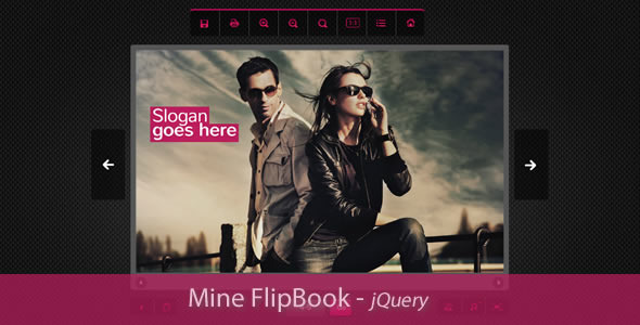 Mine Flipbook jQuery