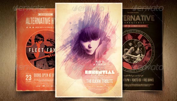 Alternative Flyer Poster Bundle