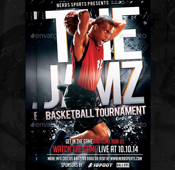 Basketball Jamz Sport Flyer