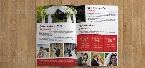 Bifold Wedding Photography Brochure-V15