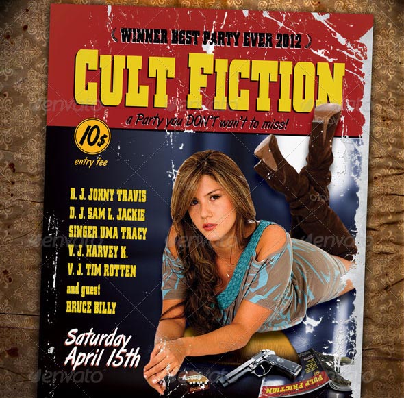 Cult Movie Flyer Poster