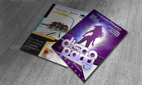 Flyer poster Mockup 01