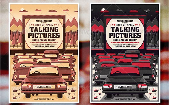 Illustrated Vol3 Flyer Poster