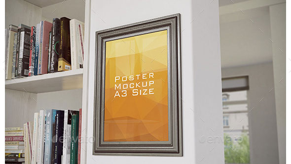 Realistic-Poster-Mockup
