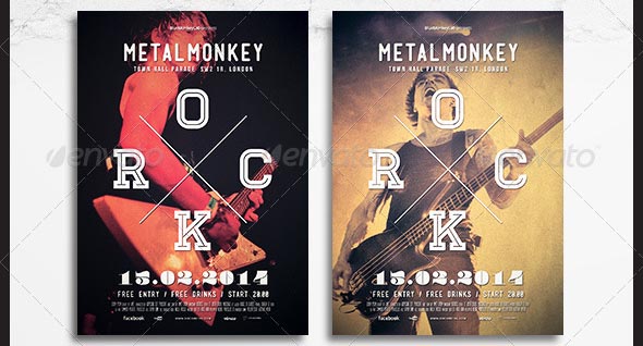 Rock Flyer Poster 8