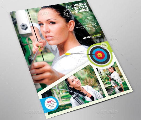 Sports Flyer Archery