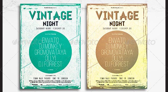 Vintage Flyer Poster 6