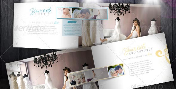 Wedding Catalogue Marketing Brochure