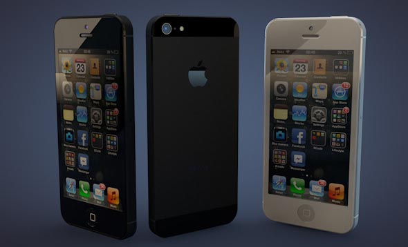 iPhone 5 3d