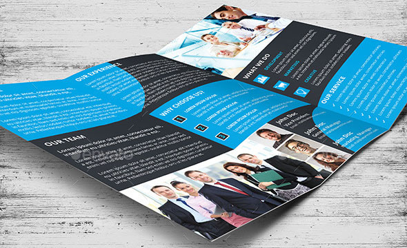 Corporate Marketing Tri-Fold Brochure