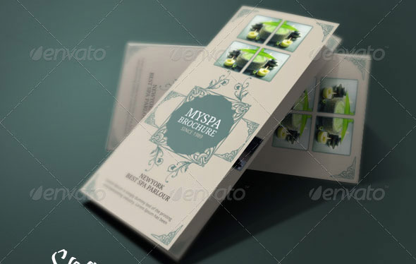 Spa Brochure Template 01