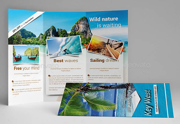 Travel Holiday Trifold Brochure