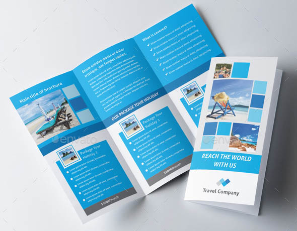 Travel Trifold Brochure 01