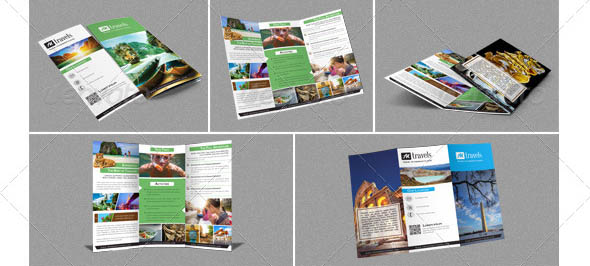 Tri-fold Travel Brochure