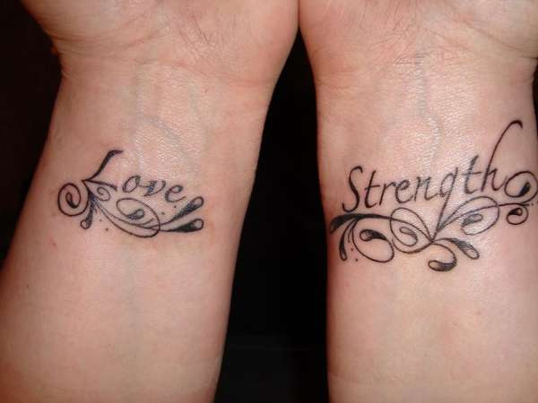 Artistically words Strong and strong