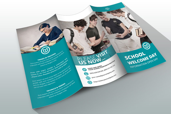 Indesign Brochure Template School