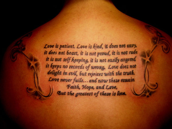 Love Is Great Tattoo