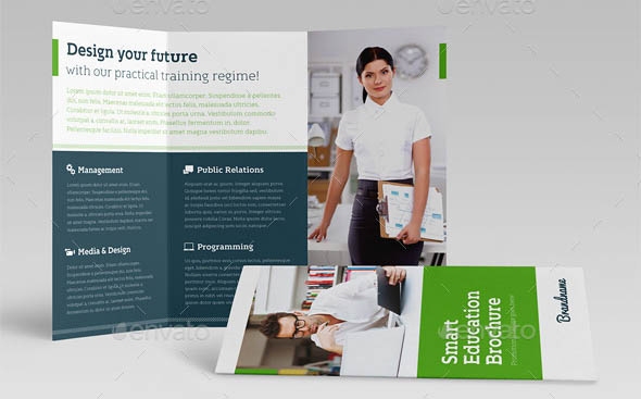 Smart Education Trifold Brochure