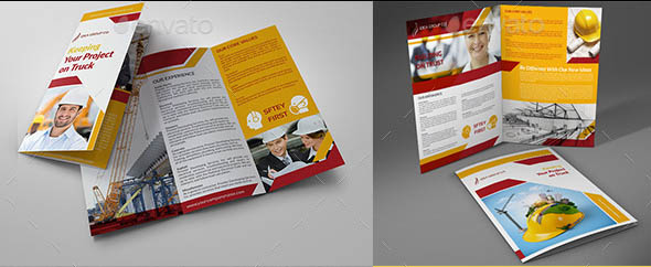 Construction Company Brochure Bundle
