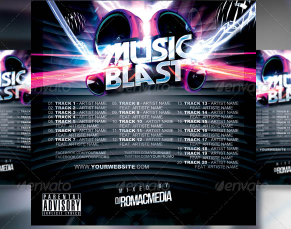 Music Blast CD Cover