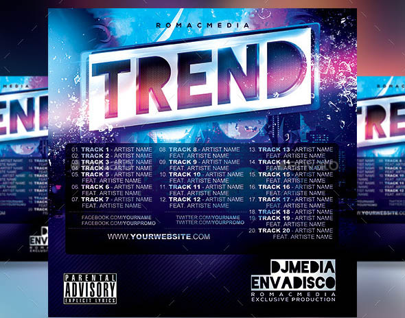 Music Trend CD Cover