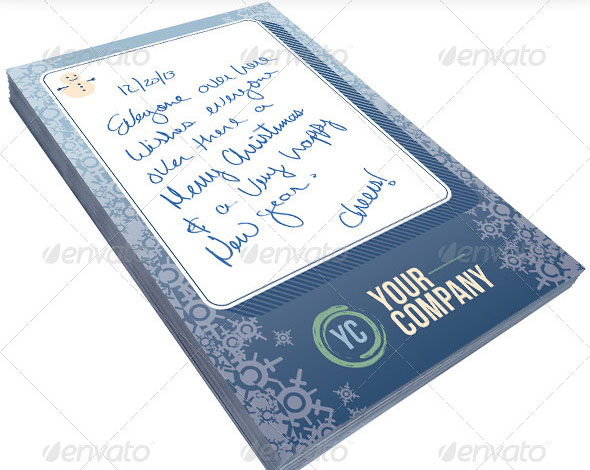 Holidays Postcard 4 Set Bundle