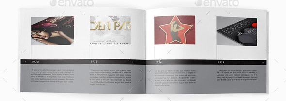 Landscape Brochure Minimal Series