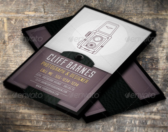 Vintage Photograph Business Card