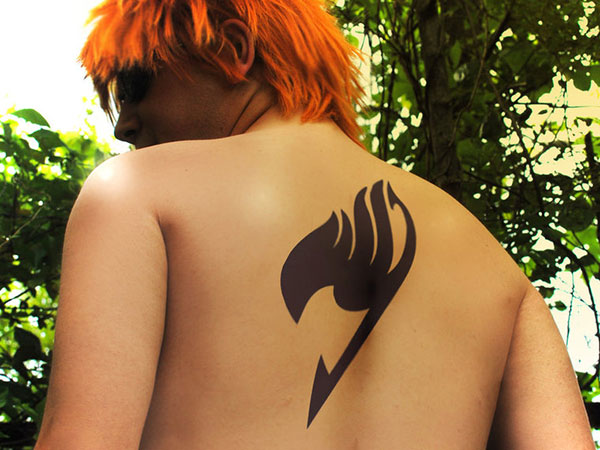 Bold Fairy Tail Tattoo