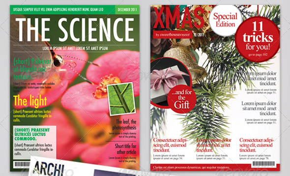 Magazine Cover Template