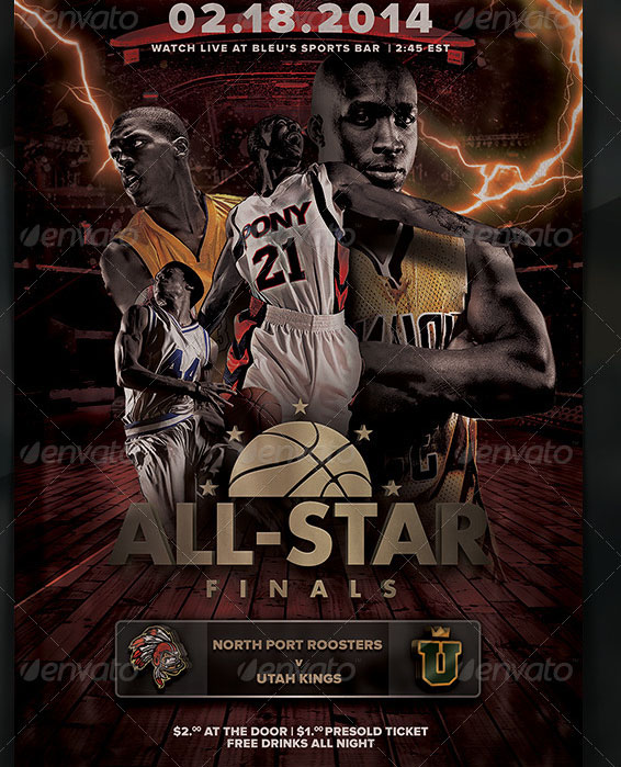 Basketball Championship Flyer Poster