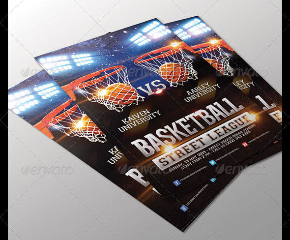 Basketball Game Flyer 01