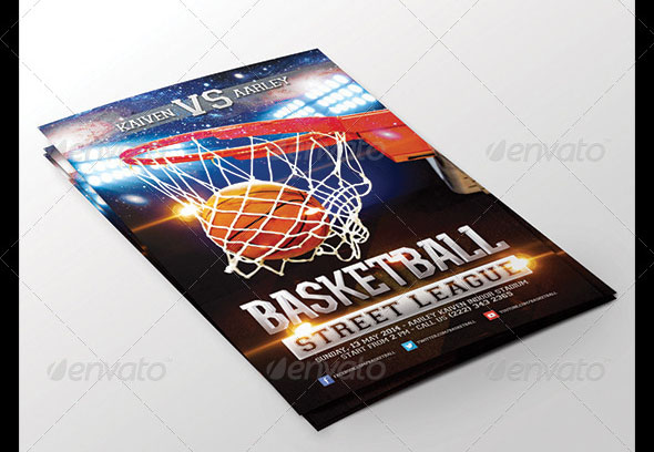 Basketball Game Flyer