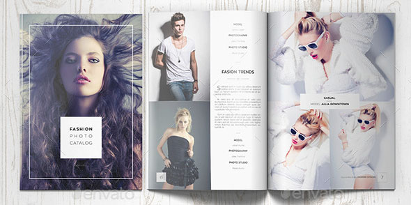 Fashion Photography Catalog Brochure