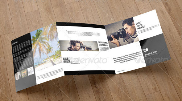 Square Trifold Photography Brochure-V18
