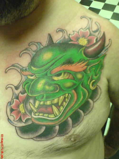 Devil Monster Tattoo