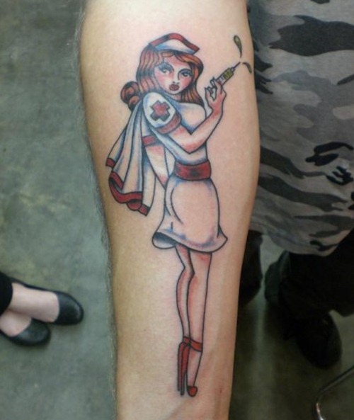 Nice Nurse Tattoo