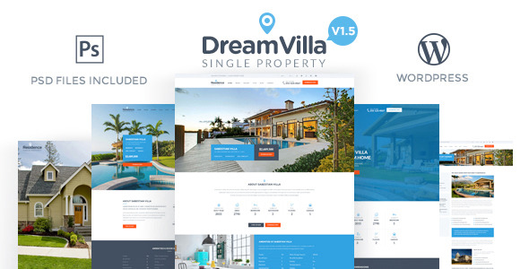 DreamVilla Single Property Real Estate WordPress Theme