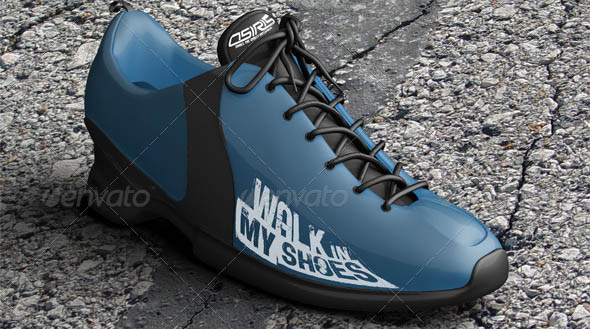 6 Realistic Sneakers Mock-Ups Vol1