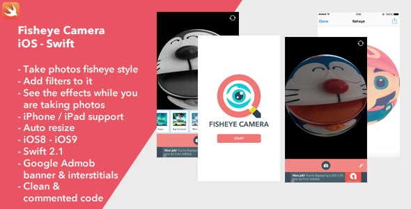 Fisheye Camera iOS