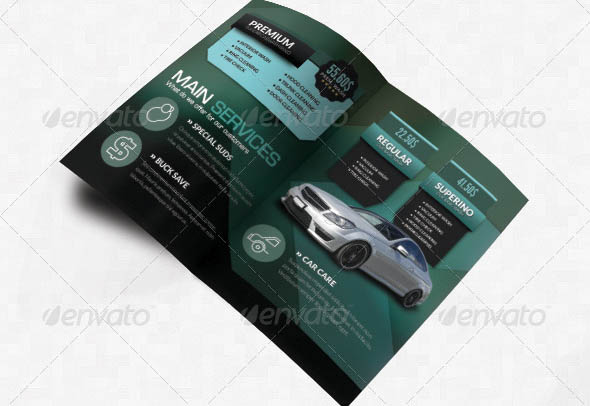 MY Automobile Carwash Service Bifold