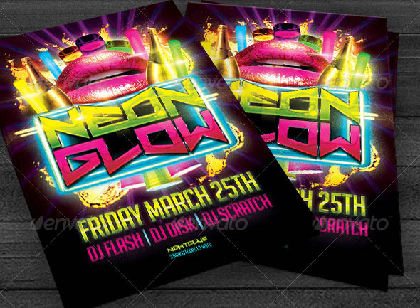 Neon Glow Flyer