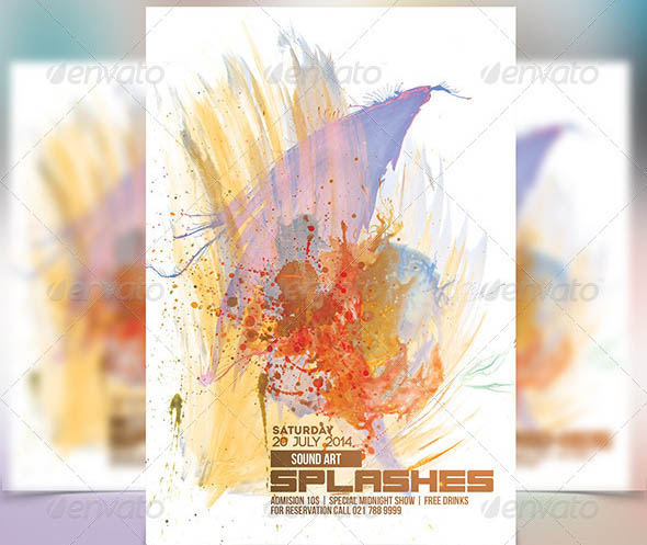 Sound Splashes Flyer