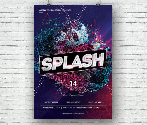 Splash Flyer